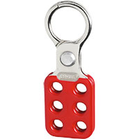 ABUS Multischließklammer H751 (klein),für 6 Schlösser,rot,Aluminium,112x40x10mm