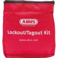 ABUS LoTo Tasche groß, mit 2-Wege-Reißverschluss, rot, Polyester, 190x190x85mm