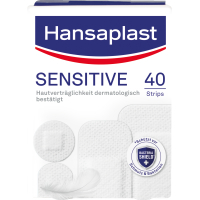 Hansaplast® Sensitive, hautfreundlich, atmungsaktiv, 5Pack/VE, 40Strips/Pack
