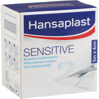 Hansaplast® Pflaster Sensitiv, für kleinere Wunden, 4cm, 5m/Rolle