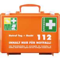 SÖHNGEN® Erste-Hilfe-Koffer SN-CD,mit Bedruckung, DIN 13157:2021, orange,