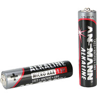 ANSMANN Alkaline Batterie RED Micro/AAA, 1.5 Volt, 20 Stück/VE